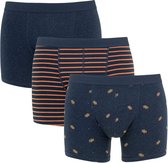 Scotch & Soda Boxershorts 3-pack - Blauw - M