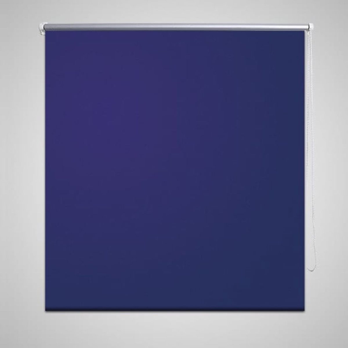 Decoways - Rolgordijn verduisterend 80 x 230 cm marineblauw