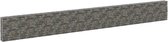 Decoways - Schanskorfmuur met deksels 900x30x100 cm gegalvaniseerd staal