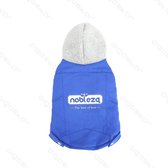 Three Layers Winter hondenjasje met Hoodie L20Cm blauw