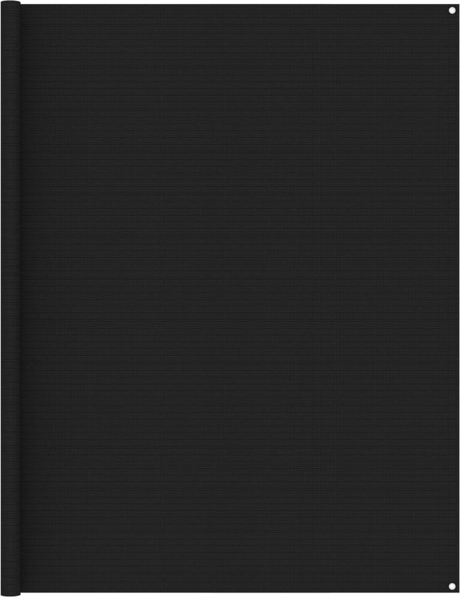Decoways - Tenttapijt 250x250 cm zwart