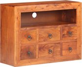 Decoways - Dressoir 80x30x60 cm massief acaciahout