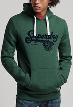 Superdry Heren Trui Vintage Collegiate Hoodie met geschreven opdruk