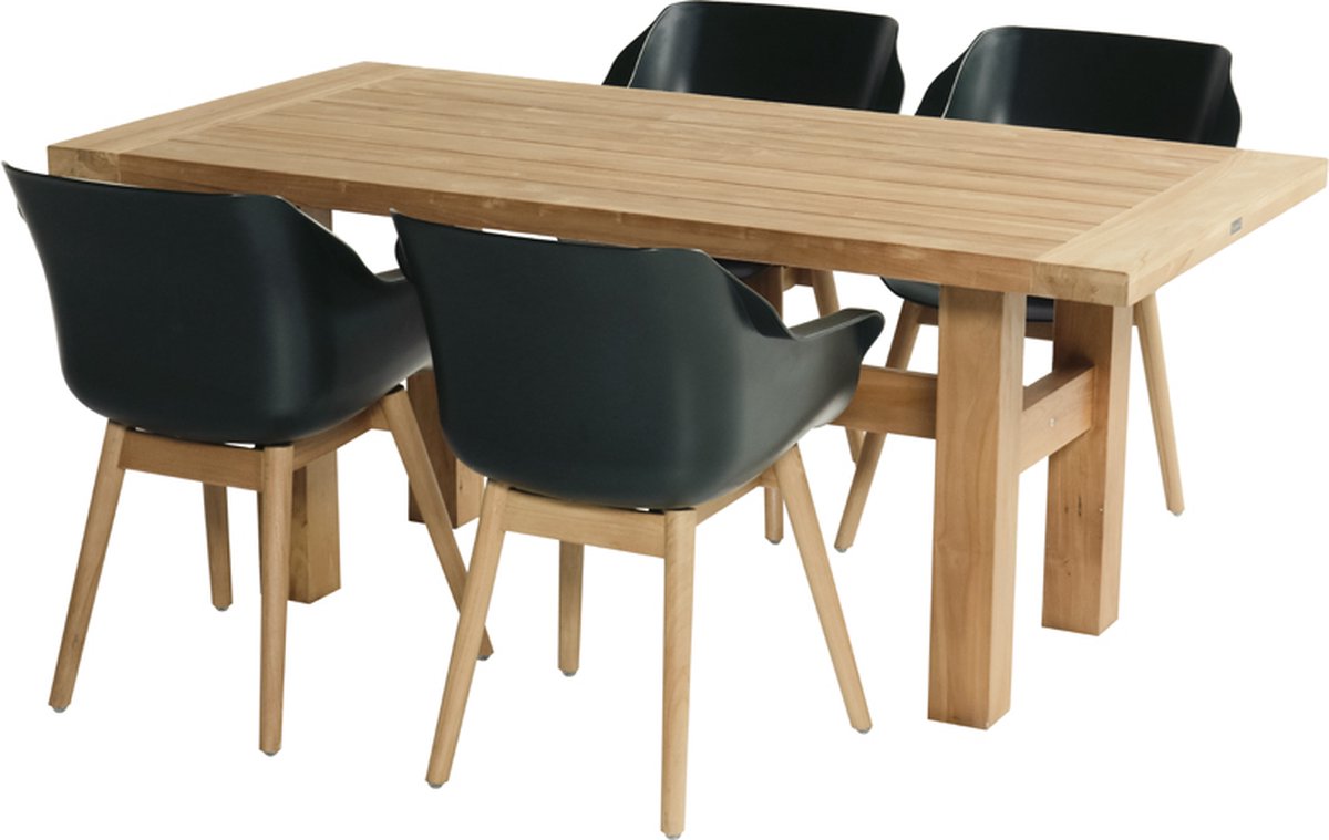 Hartman Sophie armchair tuinstoel met armleuning - Donkergroen