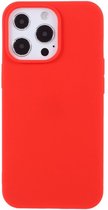 Peachy Slim TPU hoesje voor iPhone 13 Pro Max - rood