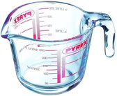 Tasse à mesurer Prepware Pyrex Classic - Verre borosilicaté - 500 ml - Transparent