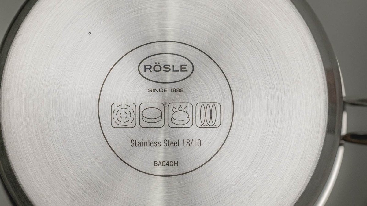 Batterie de cuisine Rösle Kitchen Elegance - Acier inoxydable / Verre -  Ensemble de 4... | bol.com