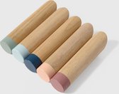 Muurhaken - Loop Living - Set van 5 - Colors