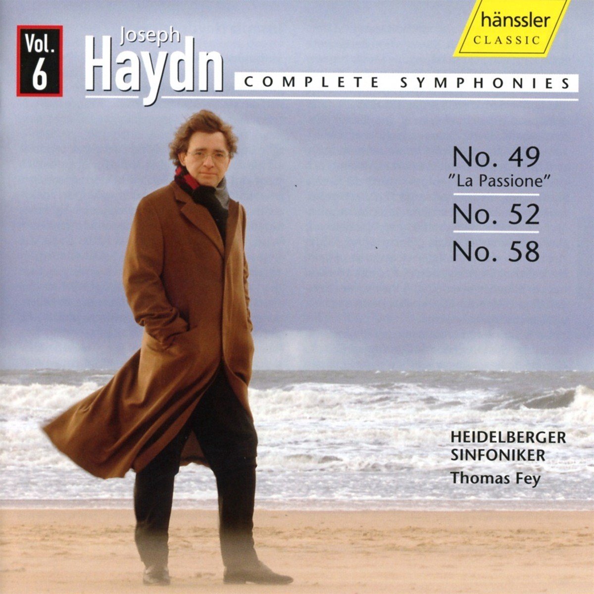 Heidelberger Sinfoniker, Thomas Fey - Haydn: Symphony Nr. 52, 49, 58 (CD)