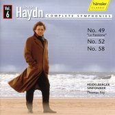 Heidelberger Sinfoniker - Symphony Nr. 52/49/58 (CD)