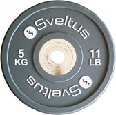 sveltus-halterschijf-olympisch-5-kg-staal-rubber-1