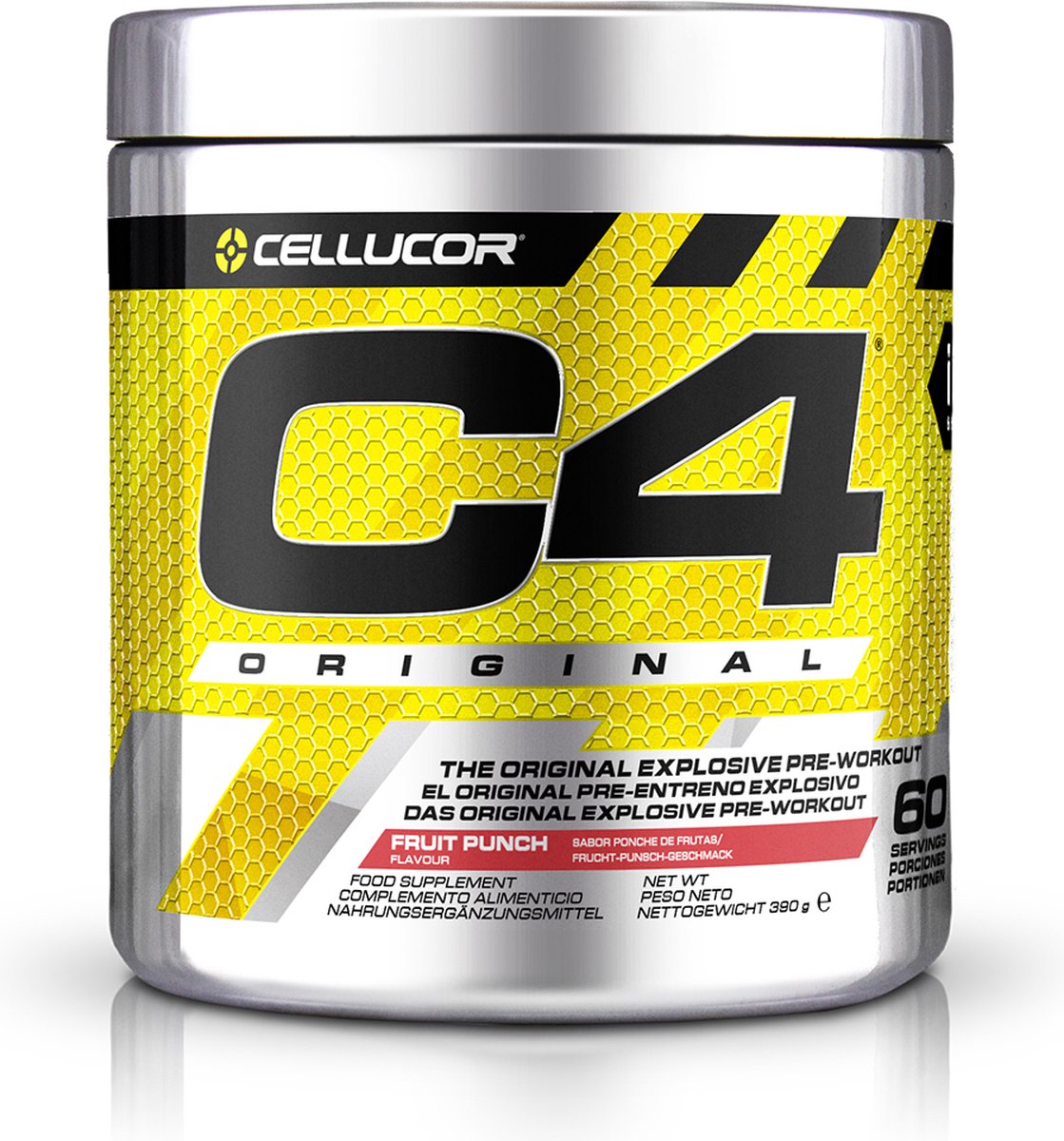 Cellucor C4 Original - Fruit Punch - Pre-workout - 60 doseringen