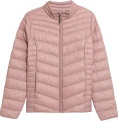 4F Women's Jacket H4Z21-KUDP002-56S, Vrouwen, Roze, Jasje, maat: XS