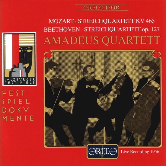 Amadeus Quartett - Mozart: Streichquartett KV 465 | Beethoven: Streichquartett Op. 127 (CD) (Remastered)