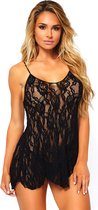 Rose Lace Flair Chemise