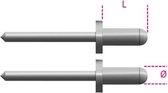 Beta 1741rv aluminium blindklinktang nagels 4,8k (p/100)