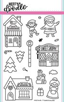 Santa's Village Stamps (HFD0085)