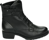 Durea 9649 K - Volwassenen VeterlaarzenHalf-hoge schoenen - Kleur: Zwart - Maat: 40.5