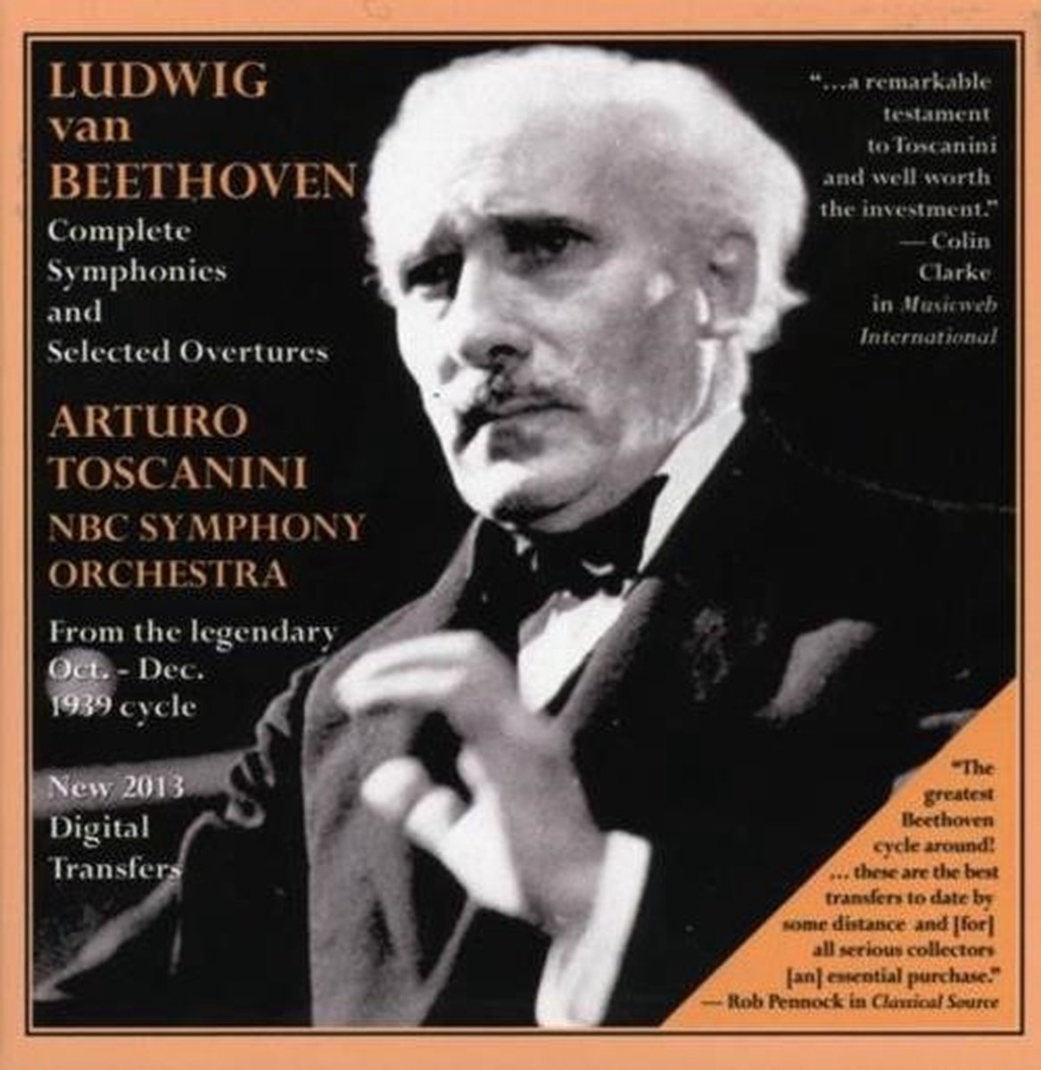 Toscanini & & Peerce & Nbc Etc. - Toscanini: '39 Beethoven Cycle (5 CD)