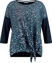 SAMOON T-shirt met 3/4 mouwen