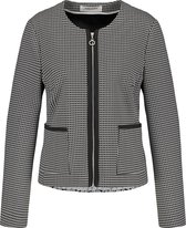 GERRY WEBER Dames Blazer met blokmotief