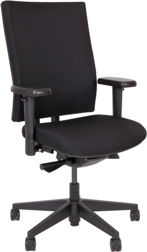 ALFORDSON CHAIR Bureaustoel, computerstoel, gamingstoel, ergonomische hoge rugleuning met lendensteun en wielen, comfortabele racestoel, verstelbaar, draaibaar en verrijdbaar, kunstleer, wit