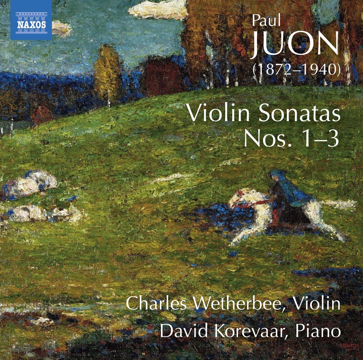 Charles Wetherbee & David Korevaar - Juon: Violin Sonatas Nos. 1-3 (CD)