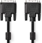 S-Conn 2m DVI-D DVI kabel Zwart