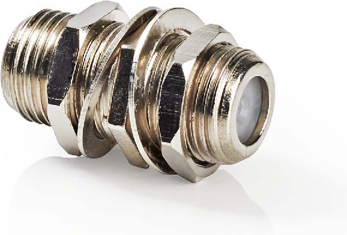 F-connector koppelstuk female - female