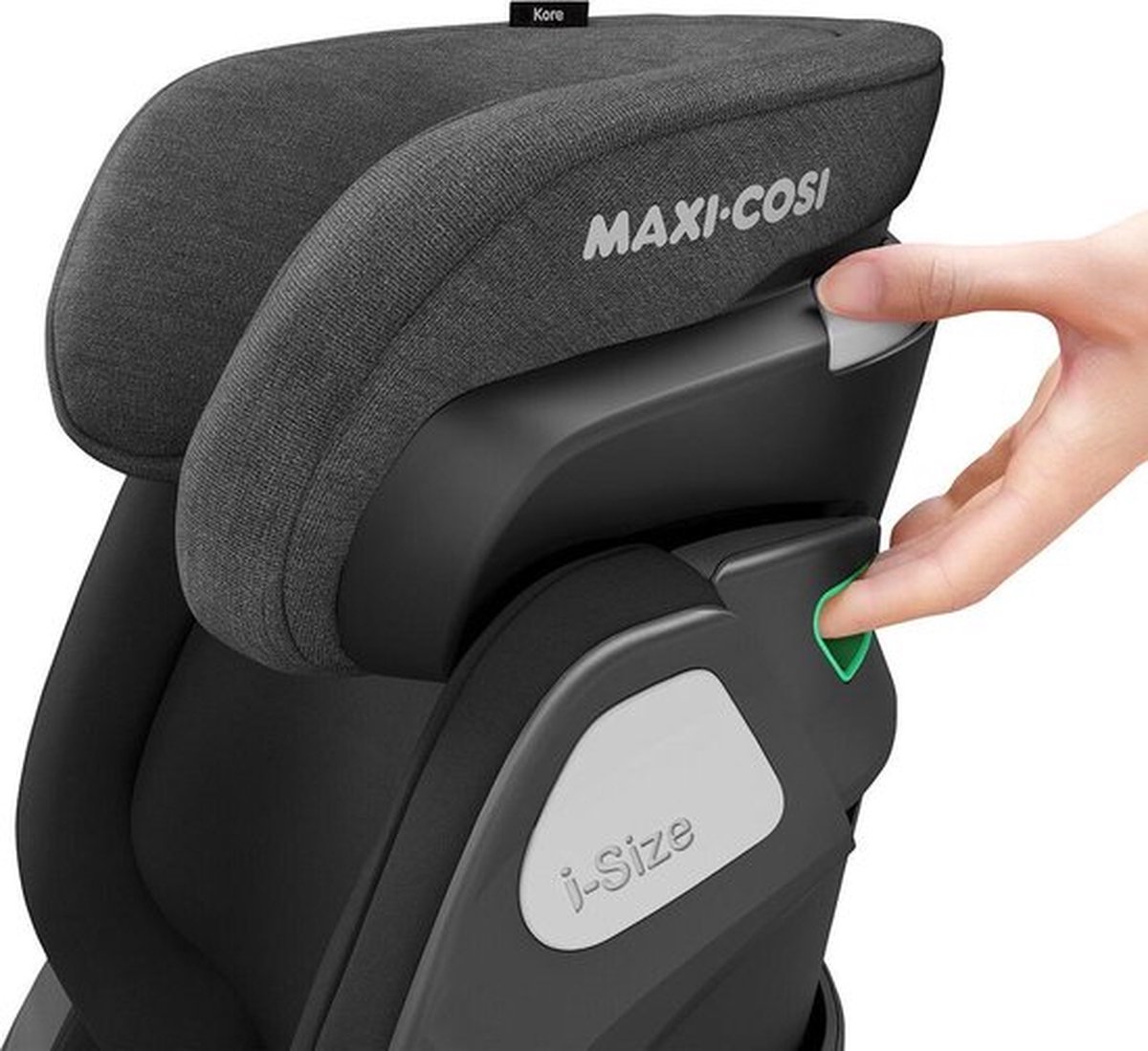 Maxi-Cosi Kore i-Size Autostoeltje - Authentic Black - 3.5 tot 12 jaar - Isofix en /of gordelinstalatie thumbnail 6