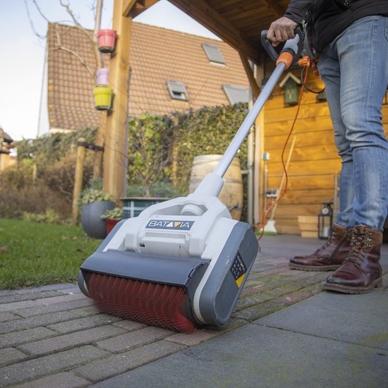 Batavia Maxbrush rode heavy duty nylon/metaal borstel - Geschikt voor chemisch reinigen, geen water nodig - Beschadigd uw oppervlak niet - Maxxbrush® van Batavia — afbeelding 5