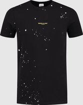 Ballin Amsterdam -  Heren Slim Fit   T-shirt  - Blauw - Maat M