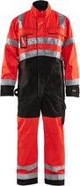 Blåkläder 6373-1804 Global High Vis Red / Zwart taille 52