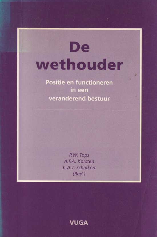 De wethouder