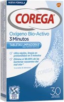 Corega Active Oxygen 3 Minutes 30 Tablets