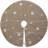 Kerstboomrok DKD Home Decor Polyester Vilt (105 x 2 x 105 cm)