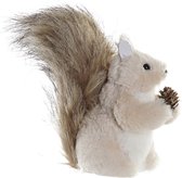 Kerstversiering DKD Home Decor Schuim Eekhoorn (10 x 21 x 20 cm)