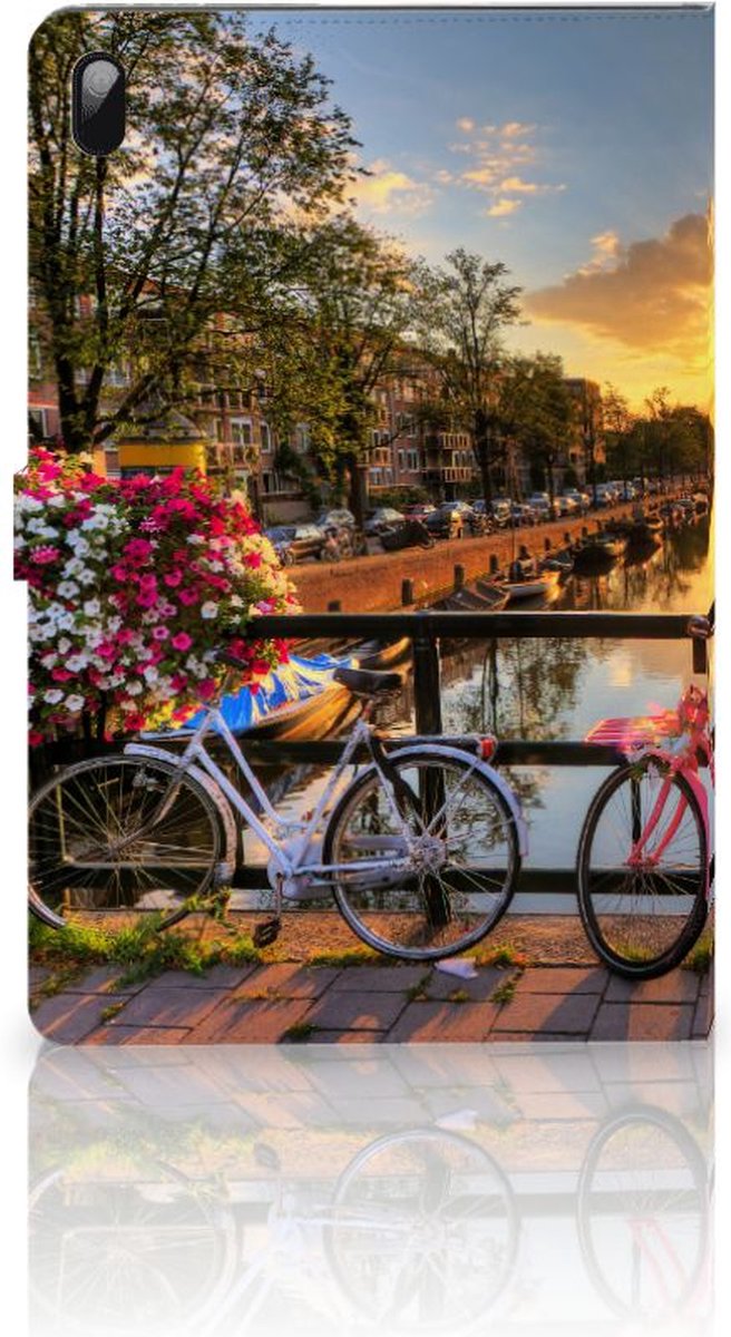 Samsung Galaxy Tab S7 FE | S7+ | S8+ Tablet Flip Case Amsterdamse Grachten