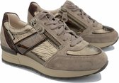 Mephisto Toscana dames sneaker - Warmgrijs - maat 42
