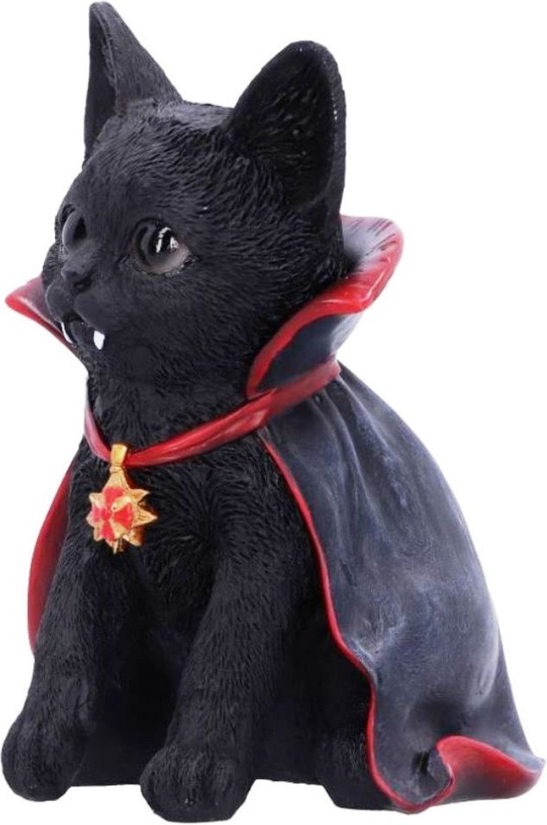 Boîte à Bijoux Gothique Ivy Familiar – Chat Noir Sorcière 15 Cm, Résine Peinte à La Main – Nemesis Now