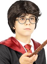 FUNIDELIA Harry Potter pruik voor jongens - Bruin