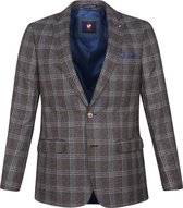 Suitable - Colbert Bradeu Donkerbruin - 56 - Tailored-fit