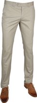 Suitable - Dante Chino Dessin Taupe - Modern-fit - Chino Heren maat 52