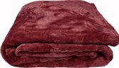 JEMIDI XL Cashmere Touch Deken 150 x 200 cm Living Microfiber Sofa Couch Plaid Wollen Deken Bordeaux