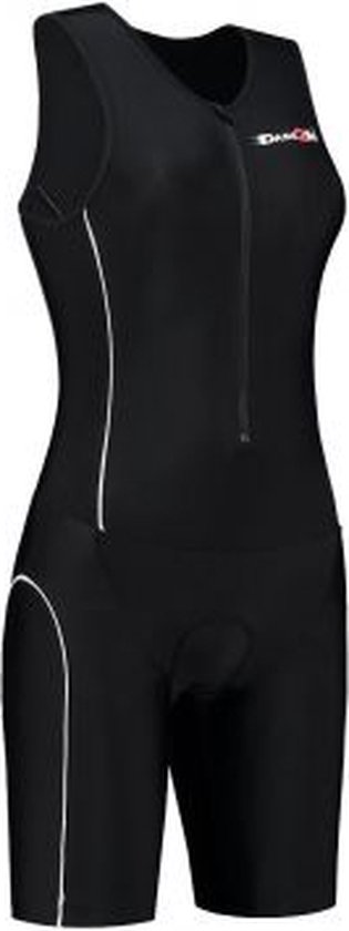 Dames tri-suit zwart XXL