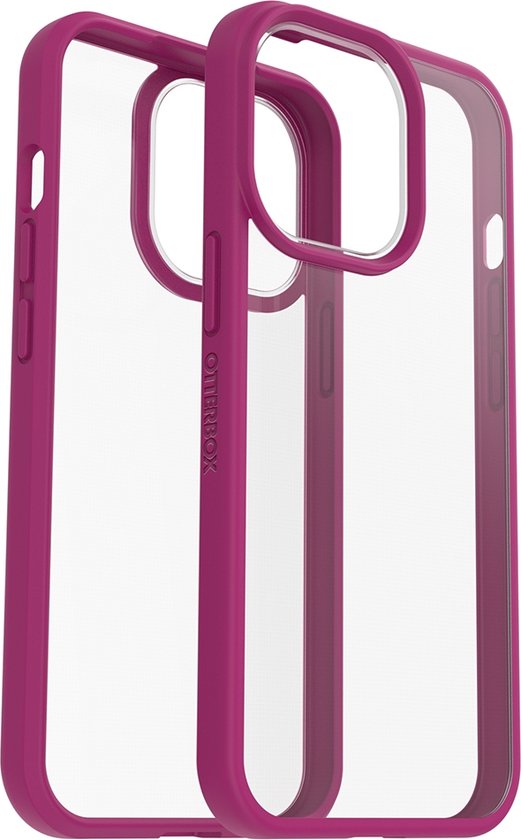 OtterBox React hoesje geschikt voor Apple iPhone 13 Pro - Transparant & Roze