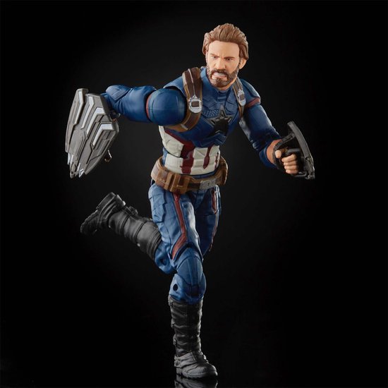 Avengers: Infinity War The Infinity Saga Marvel Legends Action Figure Captain America - Hasbro