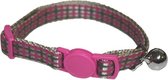 Happy Pet Kattenhalsband Little Rascals 22,5-31 Cm Roze/zilver