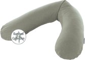 Theraline Bamboe Melange Khaki Voedingskussenhoes voor Original Voedingskussen 510015703