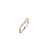 TI SENTO - Milano Ring 12260ZY - Zilveren dames ring - Maat 54